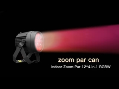 Εσωτερικό 16*10W 4 In1 RGBW LED φωτισμός σκηνής Ζουμ 5-60 βαθμών Par Light