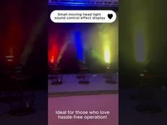 Μικρή οθόνη ελέγχου ηχητικού αποτελέσματος κινητού φανού