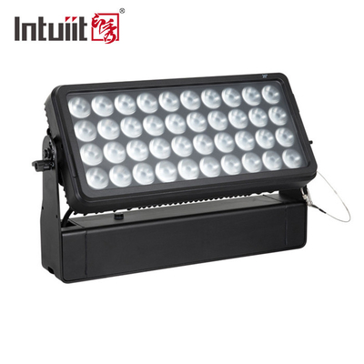 Εξωτερικό φως πόλης LED 40*10W RGBW με εφέ δέσμης, πλύσης και στροβοσκοπικού φωτισμού, αδιάβροχο, φωτιστικό τοίχου, προβολείς IP65, λειτουργία ελέγχου DMX512