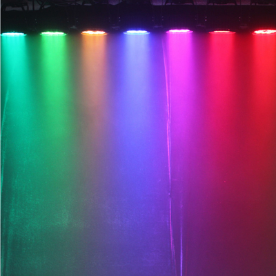 Rohs ελαφρύς RGB 12*3W των οδηγήσεων επίπεδος ισοτιμίας πλήρης σκηνικός φωτισμός ισοτιμίας χρώματος οδηγημένος πλύση για το γάμο κόμματος