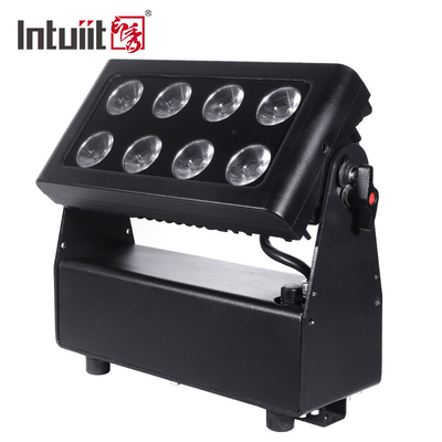 IP65 8x15w 4in1 LED χρώμα πόλης εξωτερικού πλυντηρίου μπαταρίας φωτισμός πλημμύρας για θεματικό πάρκο
