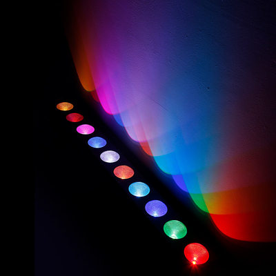 10x9W RGB DMX 3in1 LED φως τοίχου για πλύση γραμμικό φωτισμό σκηνής πλυντηρίου μπαρ