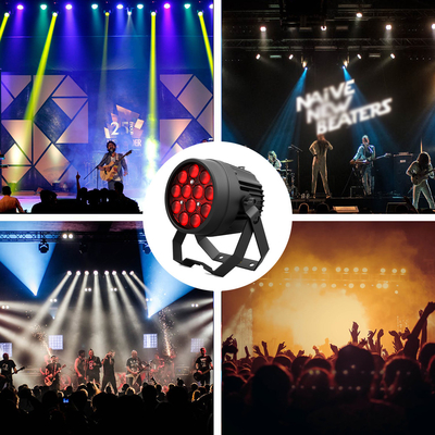 Αδιάβροχο ασύρματο DMX εξωτερικό 12x10W RGBW 6in1 IP65 LED Par Light