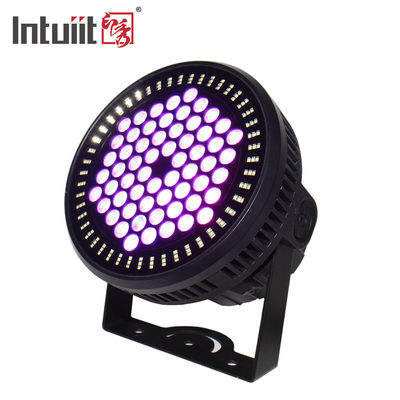 Υψηλής ισχύος RGBW LED 60 par φώτα DMX512 60x12W ντίσκο ακτίνα φωτεινό πάρτι φωτεινό σκηνικό φως για το ταβάνι μπάρα