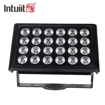 24PCS 160W χρωματικό φως πόλης RGBW 4in1 ip65 αδιάβροχο υψηλό κτίριο πλύση LED χρωματικό φως σκηνής πόλης