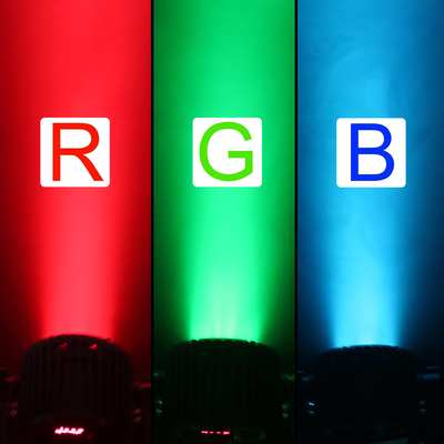 Φως σκηνής LED 7X22W RGB Αλουμίνιο DMX512 LED Par Φως για γαμήλιο γεγονός