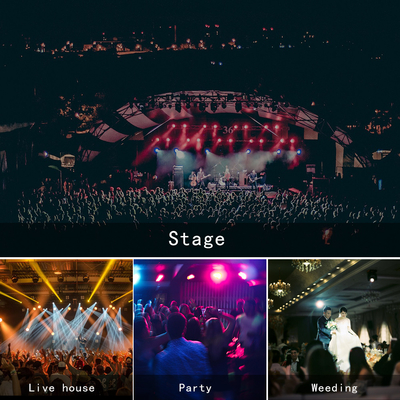 7 φώτα 22W Led Par Stage RGB Disco Light Dmx512 Φως Στάδιο Για Πάρτι DJ Event