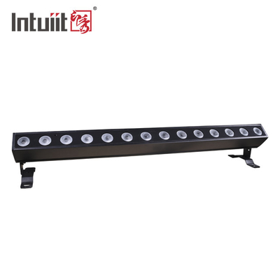 Η σκηνή Led DMX Light Bar 14x10W RGBW 4IN1 LED Wall Wash Light Strobe Wall Washer Bar Για εκκλησιαστικό πάρτι Dj Stage