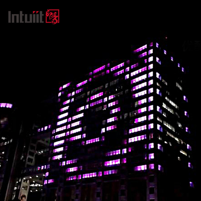 12X3W Νέο σχεδιασμό Εξωτερικό LED πλυντήριο τοίχων IP65 Αδιάβροχο DMX RGBW LED πλυντήριο τοίχων Φως για αρχιτεκτονικό κτίριο