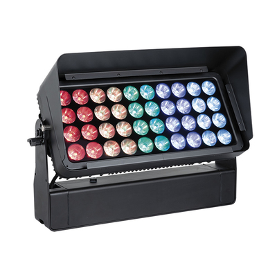 LED City Color Light 400W Εξωτερικό Αρχιτεκτονικό Κτίριο Led Wall Washer Light 40pcs 10w Rgbw 4in1 Εξωτερικό Wall Wash Light