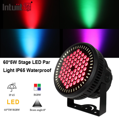 60*12W Rgbw 4In1 Led Par Can Light 60Pcs Party Dmx Outdoor Dj Led Par Light Ηλεκτρολόγος