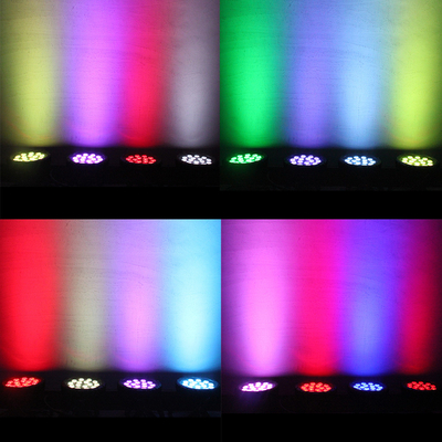 90w RGBW DMX512 4-in-1 LED Par Lights Φως σκηνικής για DJ Disco Bar Party