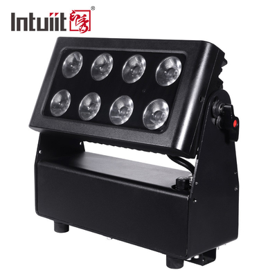 IP65 Αδιάβροχο Φως Κτιρίου 8*15W RGBW 4in1 LED εξωτερικό χρωματικό φως πόλης