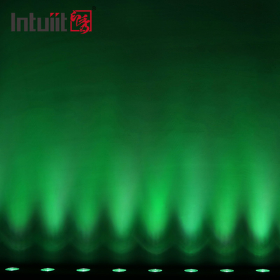 12x2W RGBW LED Φως σκηνής 4in1 Ηχοενεργοποιημένο ρυθμιζόμενο DJ Φως Μπαρ Εκκλησία Φωτισμός γάμου Led πλυντήρια τοίχων