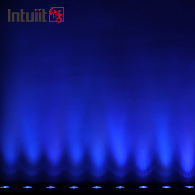 12x2W RGBW LED Φως σκηνής 4in1 Ηχοενεργοποιημένο ρυθμιζόμενο DJ Φως Μπαρ Εκκλησία Φωτισμός γάμου Led πλυντήρια τοίχων