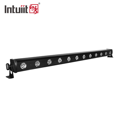 12x2W RGBW LED Φως σκηνής 4in1 Ηχοενεργοποιημένο ρυθμιζόμενο DJ Φως Μπαρ Εκκλησία Φωτισμός γάμου Led πλυντήρια τοίχων