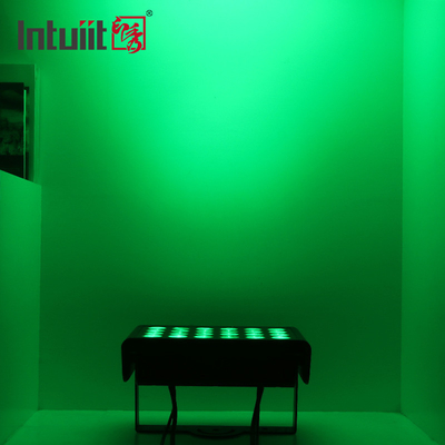 Ανερόπνευμα 24pcs 160w LED φωτισμός πλημμύρας RGBW 4 In 1 City Color Light 24 * 10w εξωτερικά LED φώτα σκηνής πλυντηρίου τοίχων