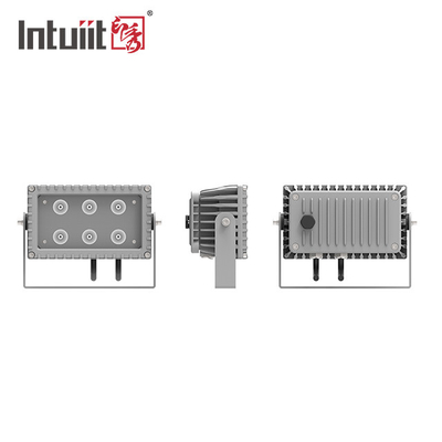 Πυρόστακτο IP65 LED Φωτό φωτεινής επιφάνειας Square RGBW LED Φωτό φωτεινής επιφάνειας LED για εξωτερικό τοπίο κτίριο κήπο
