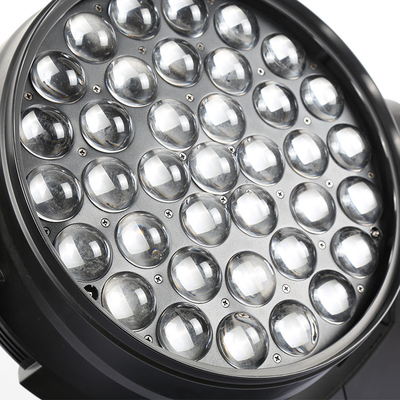 Λεωφορείο λουστράκι 37pcs 10w rgbw zoom 37x10 λεωφορείο λουστράκι κινητής κεφαλής ζουμ λουστράκι κινητής κεφαλής φωτισμός σκηνής DJ ντίσκο