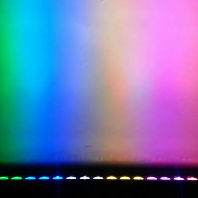 18x8W led wall washer εξωτερική φωτιστική γραμμή 4in1 με φώτα dmx512 για εξωτερικά κτίρια