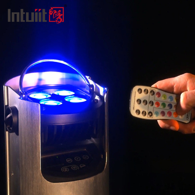 Γάμοι Φως IP54 Αδιάβροχη μπαταρία Uplight RGBW 4in1 Par IR τηλεχειριστήριο για συναυλία εκδήλωσης γεγονότων