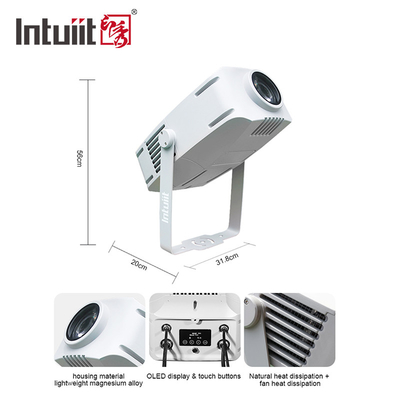 400W εξωτερικό φως σκηνής Dmx Control LED φως κυματισμού νερού Ip65 φως κυματισμού κυματισμού για διακόσμηση πάρκου