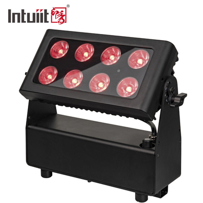 8x15w RGBW DMX512 IP65 Αδιάβροχο DJ Γάμος Σκηνή Πόλη Χρώμα Πλυντήριο Τείχων Εξωτερικό Φως Πλυντηρίου LED