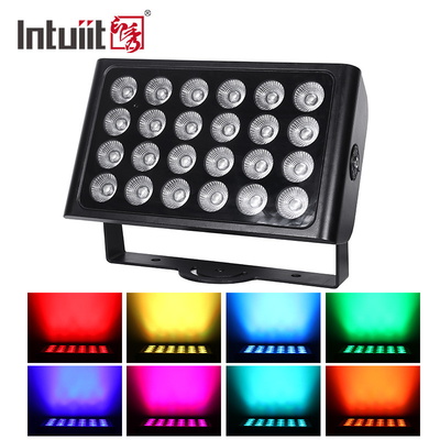 Αδιάβροχο IP65 City Color DMX512 24x10w RGBW Εξωτερικό Led Wall Washer Πλημμυριστικό φως