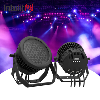 Par54 RGBW RGBW 4in1 dmx512 ελέγχου dj σκηνικά φώτα led par light 54*3w