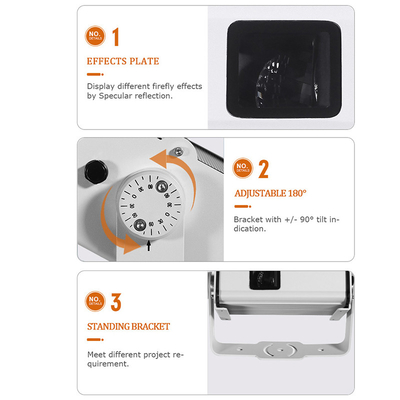 Εξωτερικό IP65 αδιάβροχο λέιζερ ουρανό 13W Firefly προβολής λάμπα λέιζερ φως αστέρι φωτεινό προβολέα