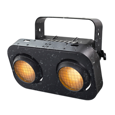 200W Cob LED Par Can Stage Light Ζεστό λευκό ή RGB 2 μάτια LED Blinder Light DMX Φώτα κοινού