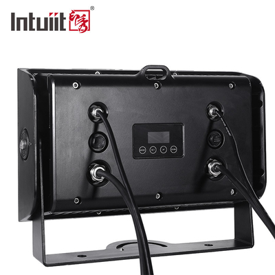8X15W χρωματικό φως πόλης RGBW 4in1 IP54 αδιάβροχο φως πλυντηρίου τοίχου για DJ bar εξωτερική σκηνή συναυλιών Η μπαταρία τροφοδοτείται