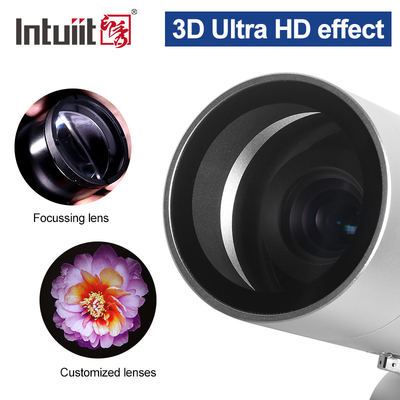 60W Custom Led HD Color Chang εσωτερικό και εξωτερικό ip65 Αδιάβροχο περιστρεφόμενο διαφημιστικό φωτιστικό προβολής εικόνας Gobo Logo Projector