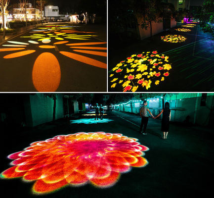 100W Αδιάβροχο Ip65 Εξωτερικού Χώρου Εσωτερικού Χώρου Προσαρμοσμένο Διαφημιστικό Gobo Led Προβολέας Φωτός λογοτύπου