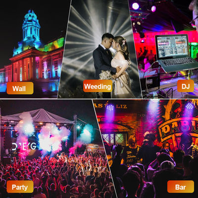 16X 5W RGBW LED Wall Wash Bar DMX512 Έλεγχος Γραμμικό Φωτιστικό για DJ Κήπο IP65 DMX512 Έλεγχος