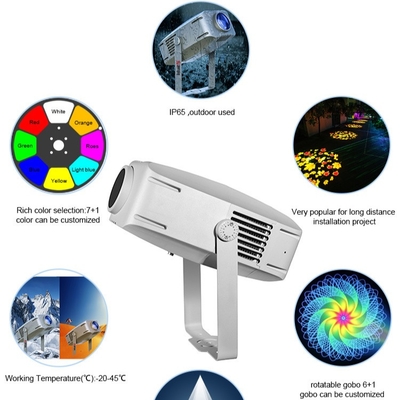 Φώτα διαφήμισης Gobo Projector Φώτα διαφήμισης 400W LED Σημείωση Φώτα προβολής τοίχου Εξωτερικό Αδιάβροχο Ip65