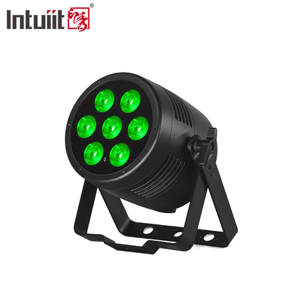 Αδιάβροχο ασύρματο DMX εξωτερικό 7x20W RGBWA UV 6in1 IP65 LED Par Light Uplight Εξωτερικό