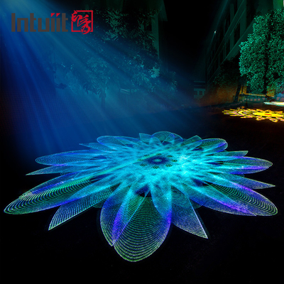 200W εξωτερικό αδιάβροχο μοτίβο LED Gobo Image Logo Projector Φως για το Plaza Διαφήμιση Χριστουγεννιάτικου Φεστιβάλ