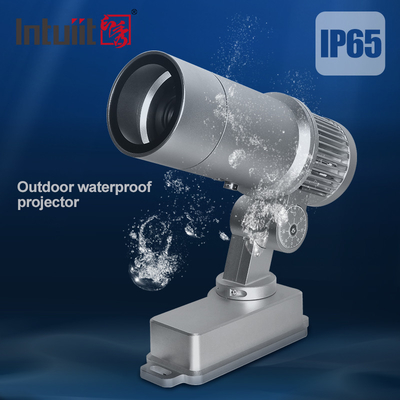 Εξωτερικό 60W Custom Logo Gobo Image Projector IP65 Εξωτερικό περιστρεφόμενο LED διαφημιστικό προβολέα φως