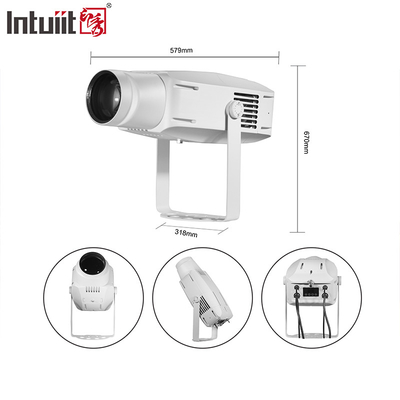 400W Αδιάβροχο IP65 LED GOBO Projector Εξωτερικό Σχεδιασμό Σχεδιασμού Φως Τέσσερα χρώματα