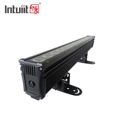 18×10W RGBW 4in1 Αδιάβροχο εξωτερικό LED Φως πλύσης τοίχων DMX Στάδιο εξωτερικό φωτισμό Pixel LED Bar Φώτα προβολής IP65