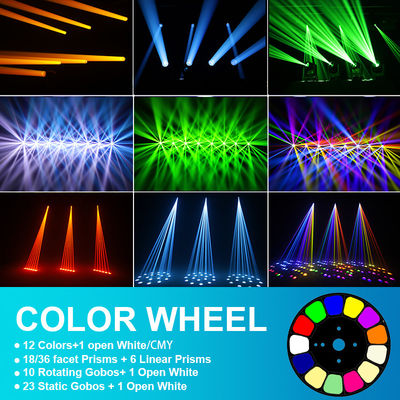 Νέο Αδιάβροχο IP66 Laser Moving Head 100W CMY φωτιστικά ακτίνων για εξωτερικούς χώρους