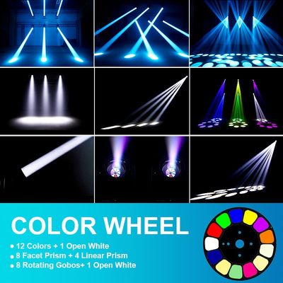 IP66 Κινή κεφαλή LED 200W Beam Waterproof Dj Event Concert Κινή κεφαλή Φως σκηνής