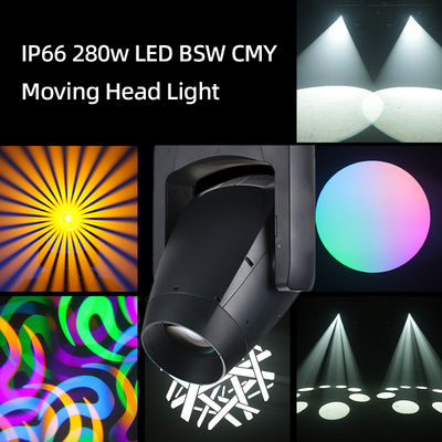 280W LED εξωτερικό IP66 Αδιάβροχο CMY Beam Spot Wash BSW Κινήματα κεφαλής LED Κινήματα κεφαλής
