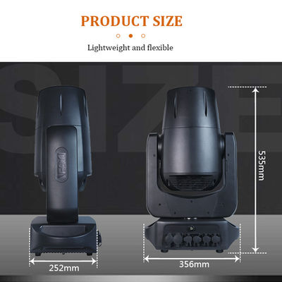 Εξωτερικά 100W Laser Beam Moving Head Light IP66 Φώτα για εκδήλωση