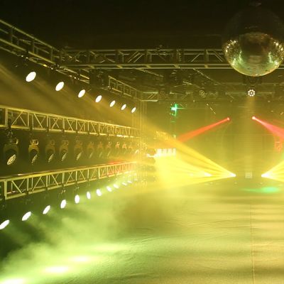Φωτιστικό DJ Party 37*10W RGBW Quad 4 σε 1 LED Moving Head Wash Zoom