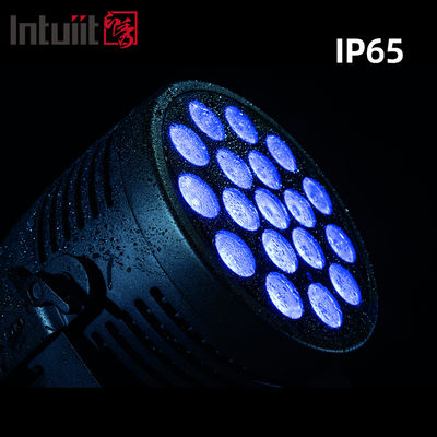 Εξωτερικό IP65 Αδιάβροχο LED Par Light 18x20W RGBWA UV 6in1 Επαγγελματικό φωτισμό πλύσης σκηνής DMX DJ Can για εκδηλώσεις Στάδιο Club