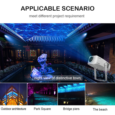 200watt Led Outdoor Ip65 Water Ripple Gobo Projector Ocean Ripple Led Water Wave Light Επίδραση φωτισμού σκηνής