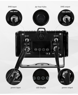 6x5W RGB RGBW Εξωτερικό φως LED πλυντηρίου τοίχων Φως IP65 Φωτοφωτοφωτοφωτοφωτο