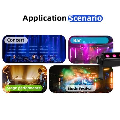 Μπάρα Led Wallwasher 24*2W RGBW 4in1